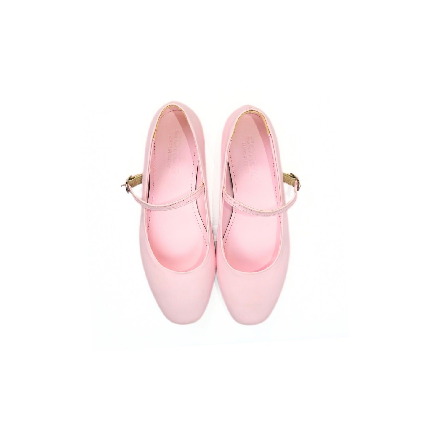 Pastel Pop Flats - Powder Pink