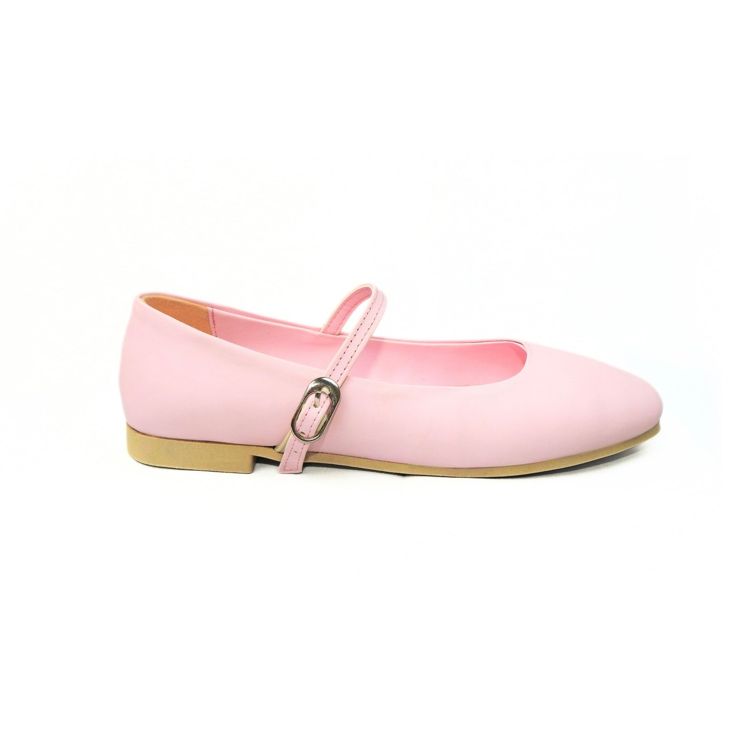 Pastel Pop Flats - Powder Pink