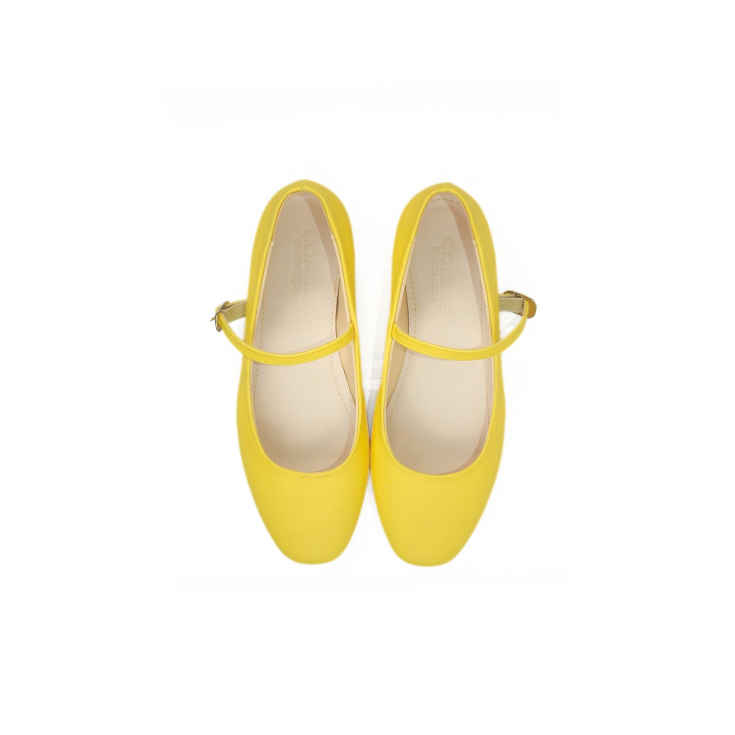 Pastel Pop Flats - Butter Yellow