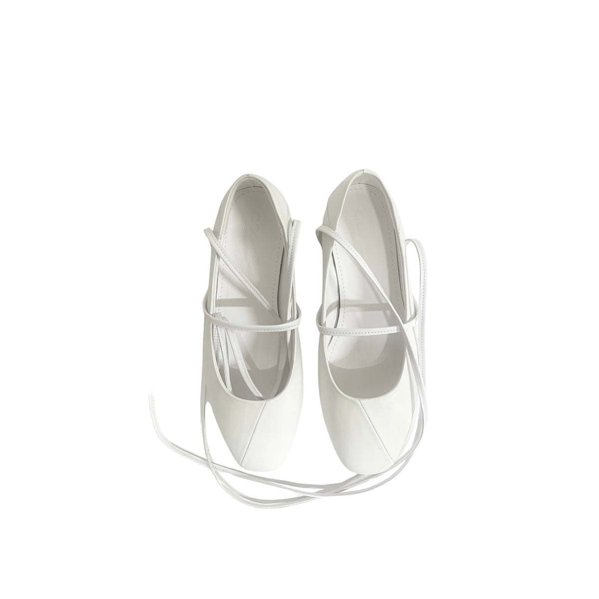 Ribbon Flats - White