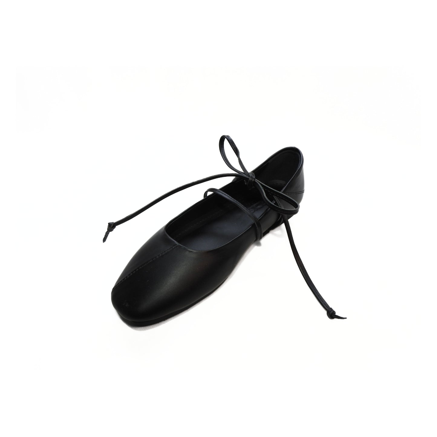 Black Ribbon Flats