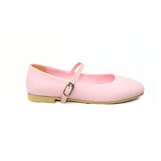Pastel Pop Flats - Powder Pink