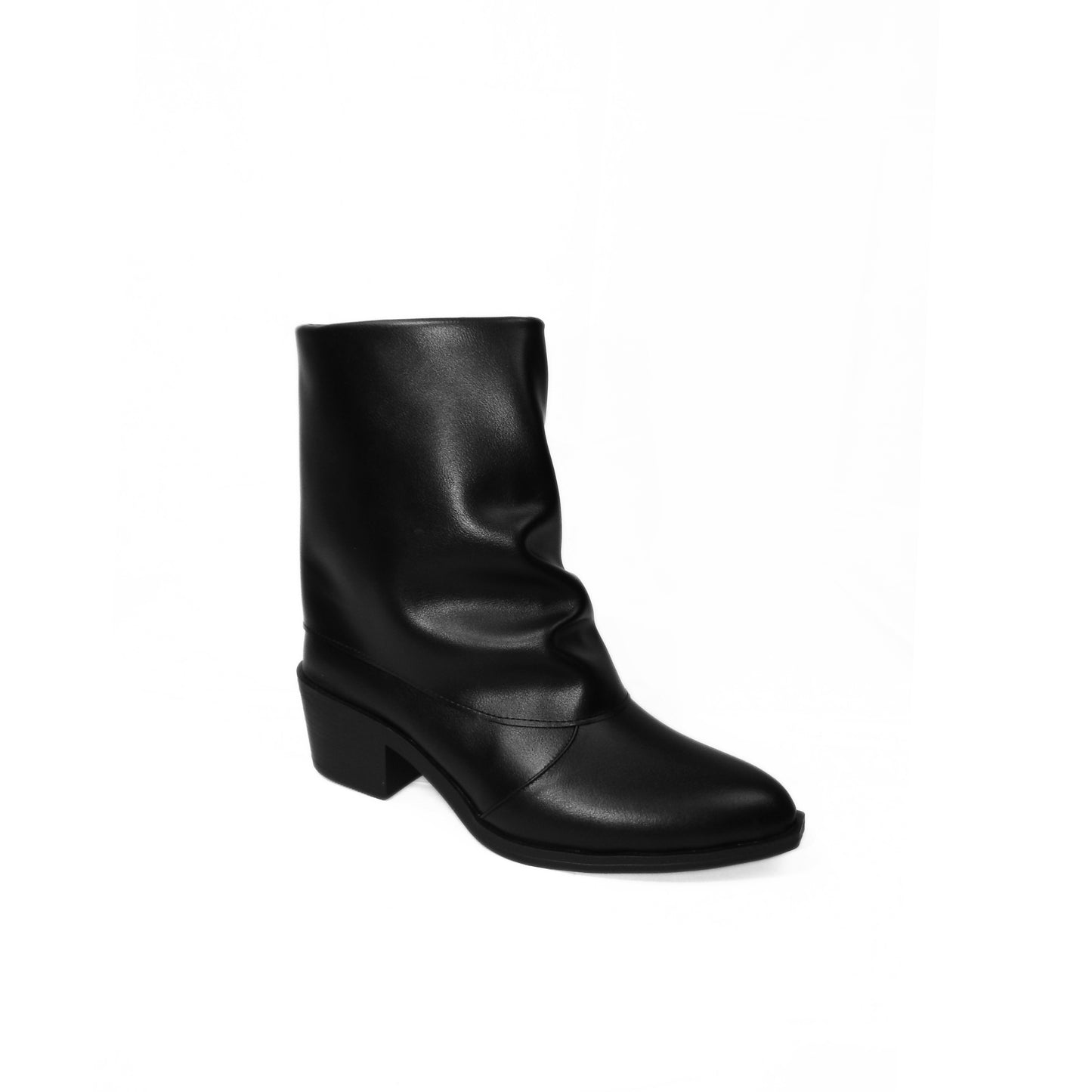 Mini Slouchy Boots - Black