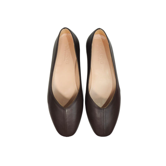 Fine Line Flats - Dark Brown