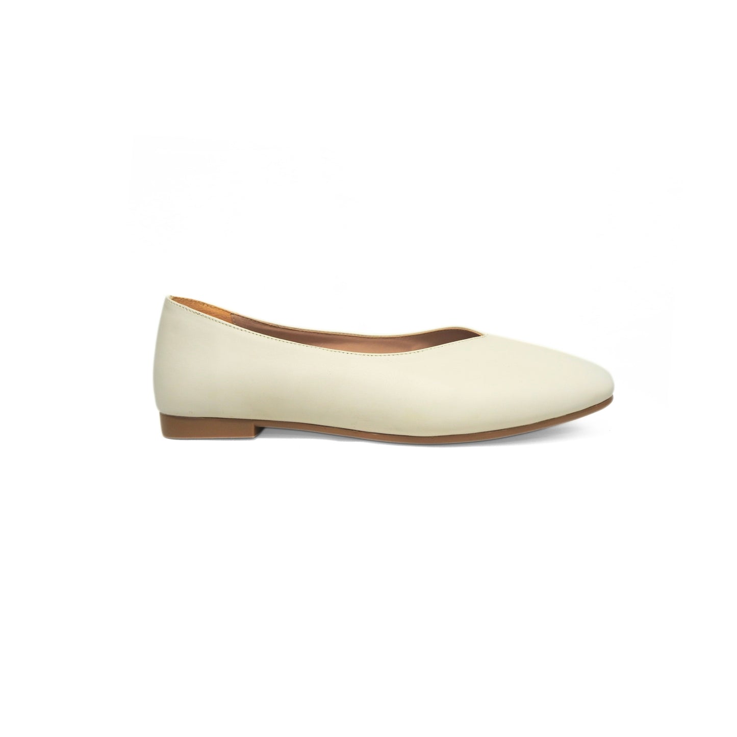 Fine Line Flats - Beige