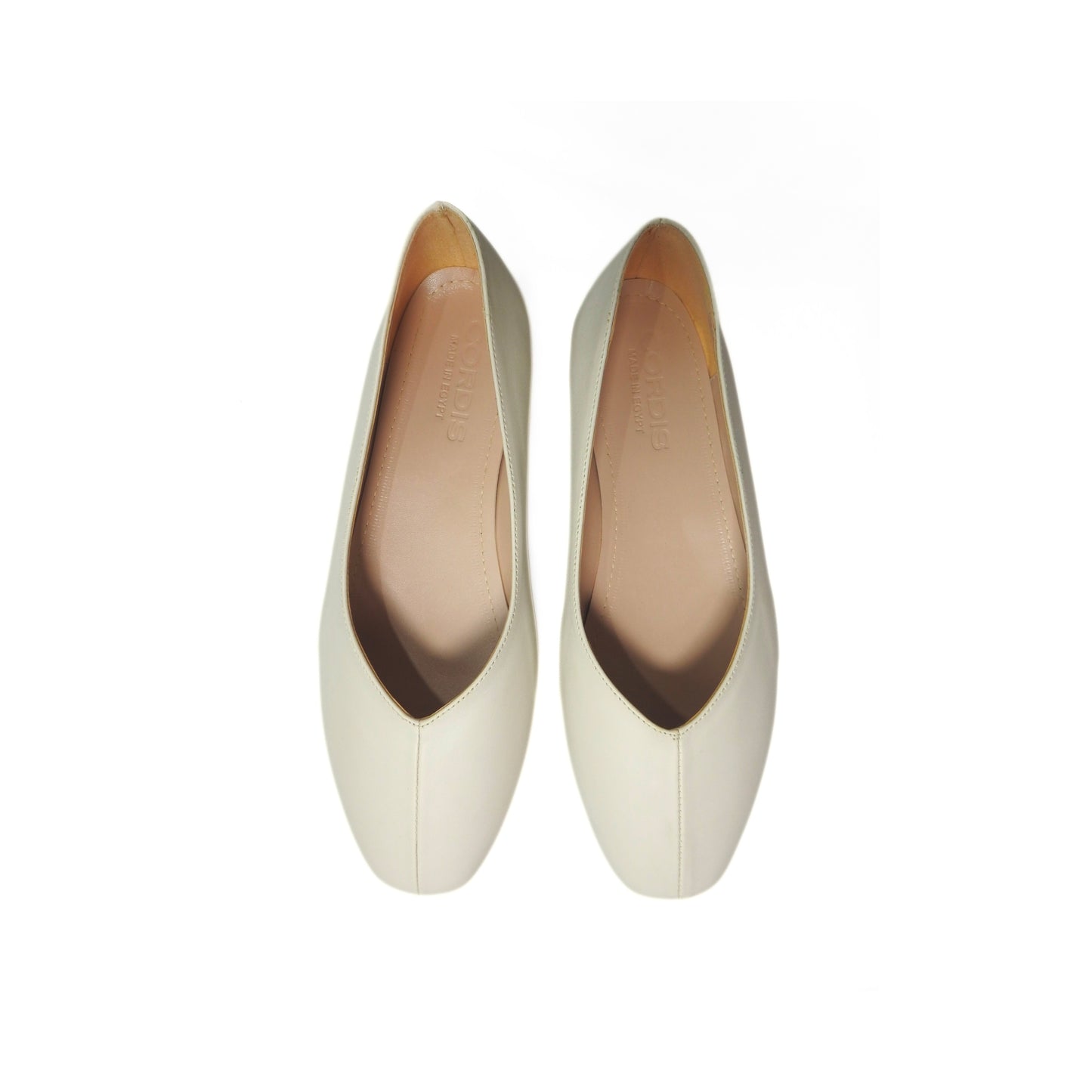 Fine Line Flats - Beige