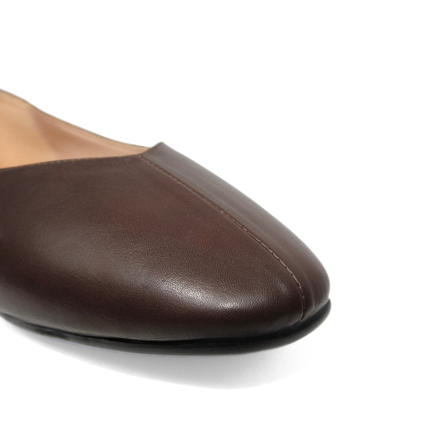 Fine Line Flats - Dark Brown