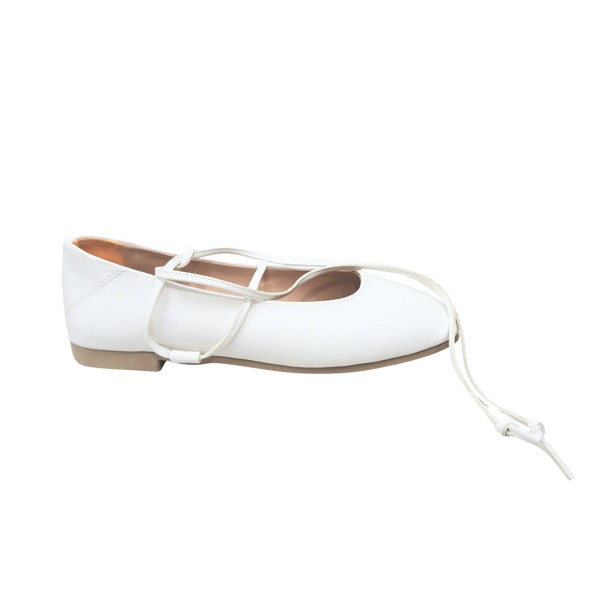 Ribbon Flats - White