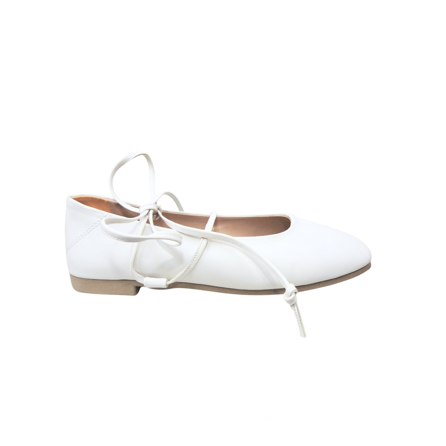 Ribbon Flats - White